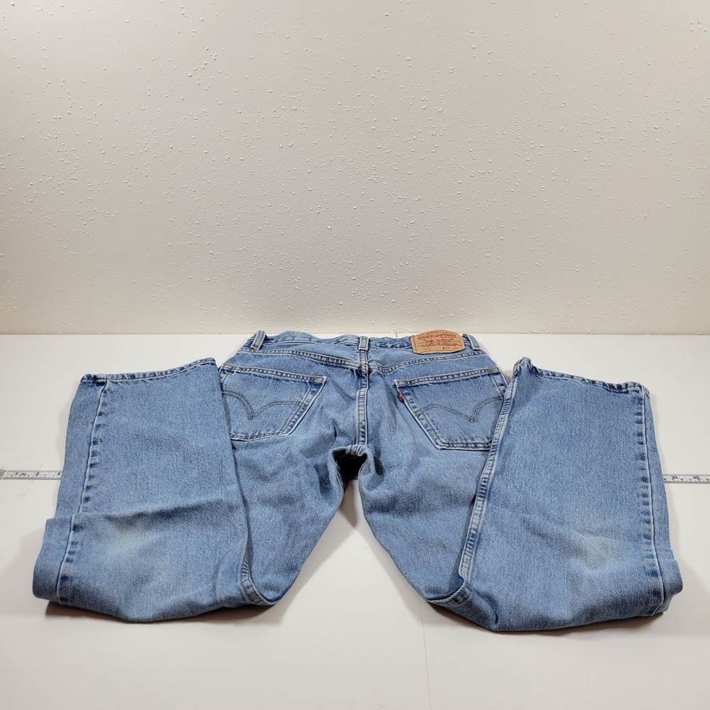 Levi's Men's Jeans 505 Regular Fit Size 29x30 Blue - Picture 2 of 10